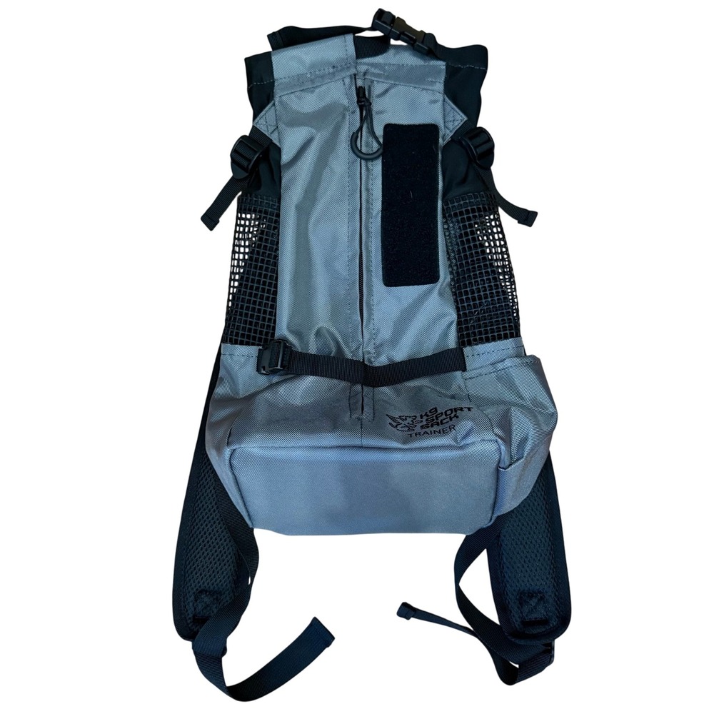 K9 Sport Sack Trainer Dog Carrier Backpack Gray Black Small Pet Hiking Bag